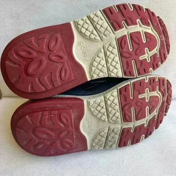 Gdefy Gravity Defyer Mighty Walk Blue/Red Comfort Walkingโ Shoes Men's Size 9 - Picture 6 of 6